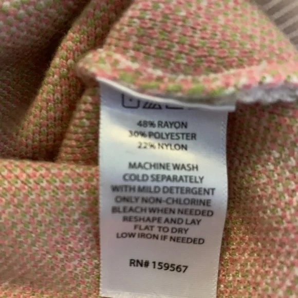 Willow & Wind Floral Knit Sweater with Pink Roses size medium euc - Picture 5 of 5